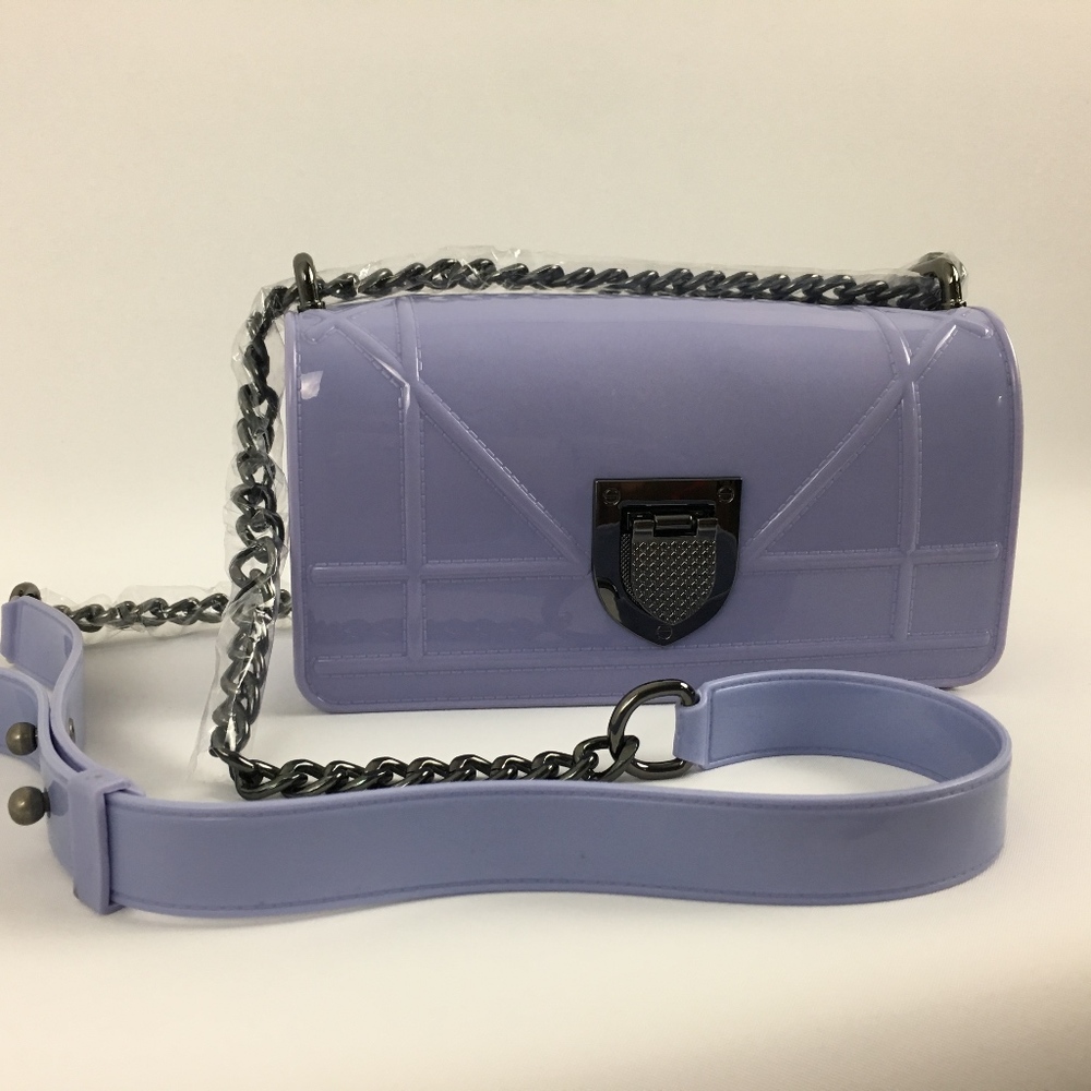 Jelly Crossbody Bag in "Periwinkle"